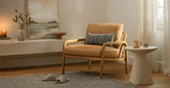 Kirkby Roam Tan Lounge Chair