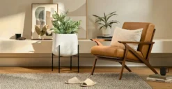 Tuva White Wide Indoor/Outdoor Planter Set