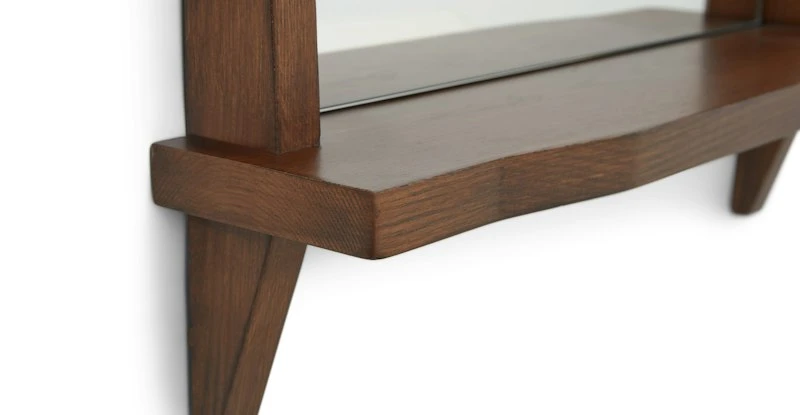 Luras Walnut Wall Mirror Luras Walnut Wall Mirror -Furniture Sales 2024 image102551