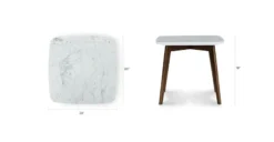 Vena Walnut Square Side Table 9 Vena Walnut Square Side Table -Furniture Sales 2024 image30834