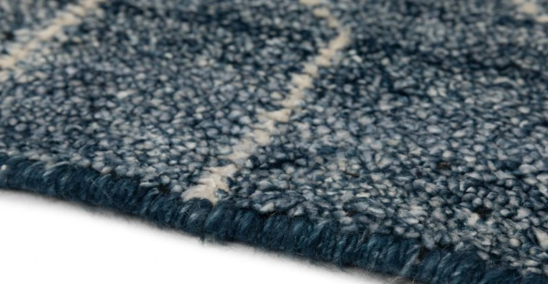 Parallel Wave Blue / White Rug 8 x 10 Parallel Wave Blue / White Rug 8 X 10 -Furniture Sales 2024 image45601