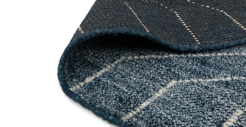 Parallel Wave Blue / White Rug 8 x 10 Parallel Wave Blue / White Rug 8 X 10 -Furniture Sales 2024 image45602