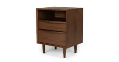 Lenia Walnut 2-Drawer Nightstand 3 Lenia Walnut 2-Drawer Nightstand -Furniture Sales 2024 image47329