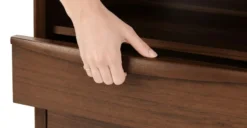 Lenia Walnut 2-Drawer Nightstand 9 Lenia Walnut 2-Drawer Nightstand -Furniture Sales 2024 image47335