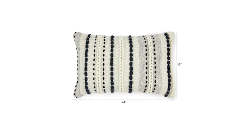 Stitch Black Pillow Stitch Black Pillow -Furniture Sales 2024 image48165