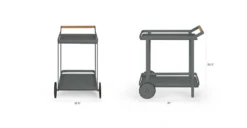 Boden Dark Gray Bar Cart 9 Boden Dark Gray Bar Cart -Furniture Sales 2024 image51899