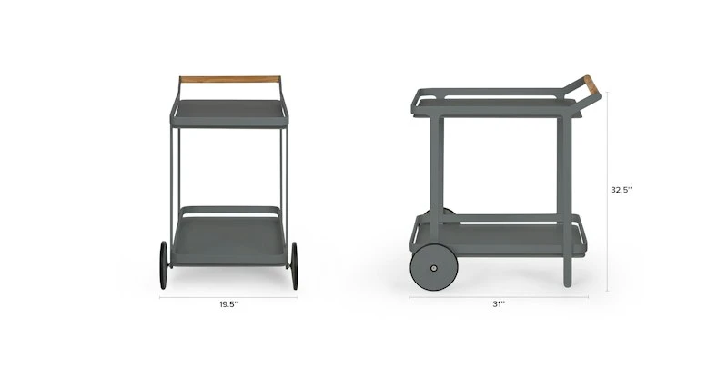 Boden Dark Gray Bar Cart Boden Dark Gray Bar Cart -Furniture Sales 2024 image51899