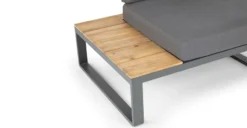 Kezia Whale Gray Left Side Module -Furniture Sales 2024 image52911