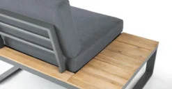 Kezia Whale Gray Left Side Module -Furniture Sales 2024 image52913