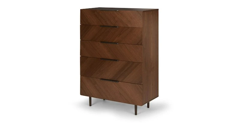 Nera Walnut 5-Drawer Chest Nera Walnut 5-Drawer Chest -Furniture Sales 2024 image54760