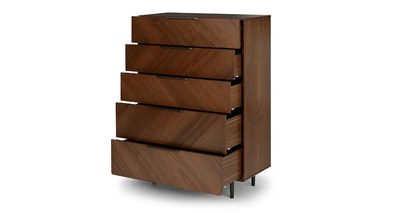 Nera Walnut 5-Drawer Chest Nera Walnut 5-Drawer Chest -Furniture Sales 2024 image54761
