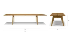 Madera Oak Dining Table, Extendable -Furniture Sales 2024 image56086