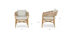 Makali Lily White Lounge Chair -Furniture Sales 2024 image63817