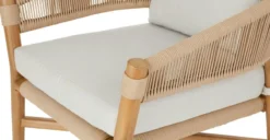 Makali Lily White Lounge Chair -Furniture Sales 2024 image63823