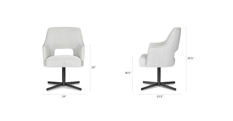 Eliseno Drizzle Gray Office Chair Eliseno Drizzle Gray Office Chair -Furniture Sales 2024 image66655