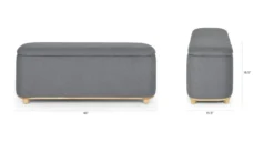 Maribo Stately Gray 48" Storage Ottoman 11 Maribo Stately Gray 48" Storage Ottoman -Furniture Sales 2024 image68818