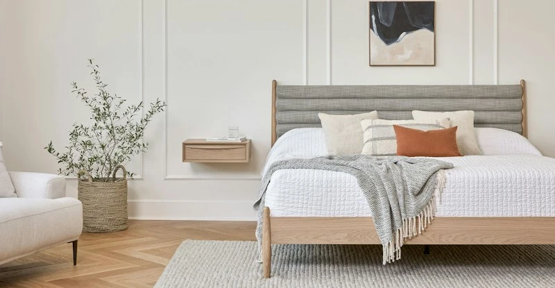 Lenia White Oak Floating Nightstand Lenia White Oak Floating Nightstand -Furniture Sales 2024 image69187