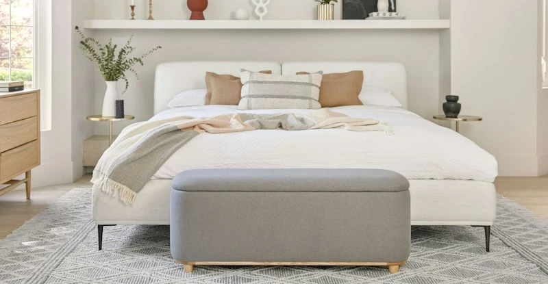 Maribo Stately Gray 48" Storage Ottoman Maribo Stately Gray 48" Storage Ottoman -Furniture Sales 2024 image71154