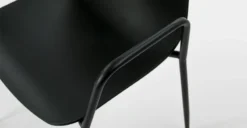 Svelti Pure Black Stackable Dining Armchair 6 Svelti Pure Black Stackable Dining Armchair -Furniture Sales 2024 image71692