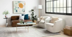 Cigar Rawhide Brown Loveseat