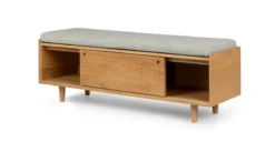 Nederin Rain Cloud Gray Oak Bench -Furniture Sales 2024 image73512