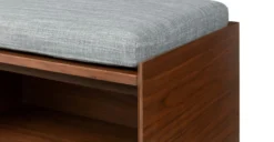 Nederin Pebble Gray Walnut Bench -Furniture Sales 2024 image74579