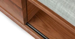 Nederin Pebble Gray Walnut Bench -Furniture Sales 2024 image74580