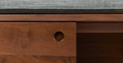 Nederin Pebble Gray Walnut Bench -Furniture Sales 2024 image74581