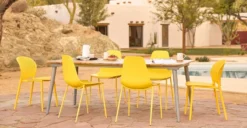 Dot Sun Yellow Dining Chair