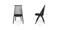 Dabo Black Dining Chair -Furniture Sales 2024 image79485