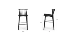 Rus Black Counter Stool -Furniture Sales 2024 image79621