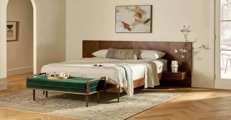 Nera Walnut California King Bed with Nightstands Nera Walnut California King Bed With Nightstands -Furniture Sales 2024 image80299