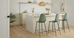 Svelti Aloe Green Counter Stool