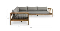 Callais Taupe Gray Sectional -Furniture Sales 2024 image81105