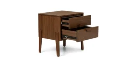 Vireo Walnut 2-Drawer Nightstand -Furniture Sales 2024 image85062