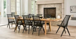 Madera Oak Dining Table, Extendable