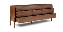Vireo Walnut 6-Drawer Double Dresser 2 Vireo Walnut 6-Drawer Double Dresser -Furniture Sales 2024 image85304