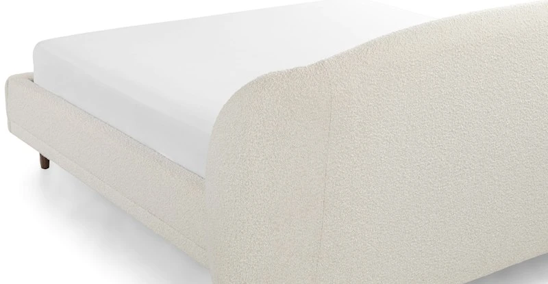 Kayra Ivory Bouclé Queen Bed Kayra Ivory Bouclé Queen Bed -Furniture Sales 2024 image85740