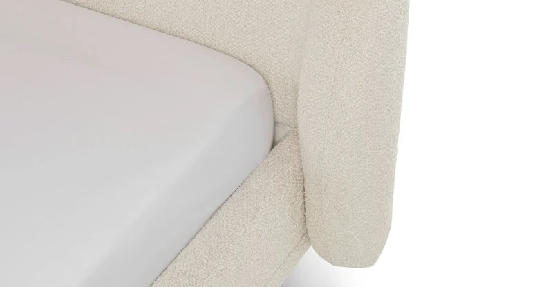 Kayra Ivory Bouclé Queen Bed Kayra Ivory Bouclé Queen Bed -Furniture Sales 2024 image85742
