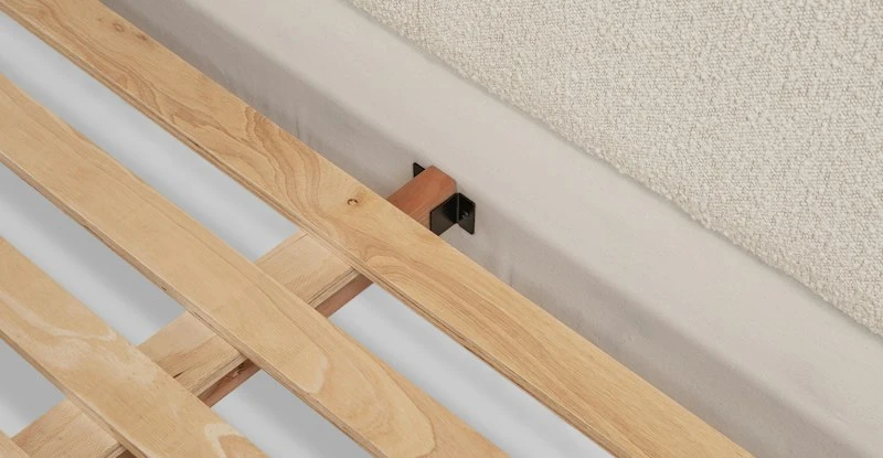 Kayra Ivory Bouclé Queen Bed Kayra Ivory Bouclé Queen Bed -Furniture Sales 2024 image85744