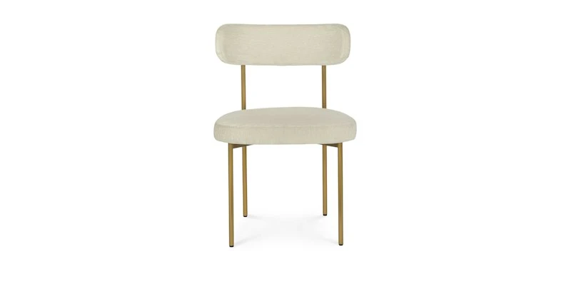 Viarsi Light Melange Gray Brass Dining Chair Viarsi Light Melange Gray Brass Dining Chair -Furniture Sales 2024 image85922