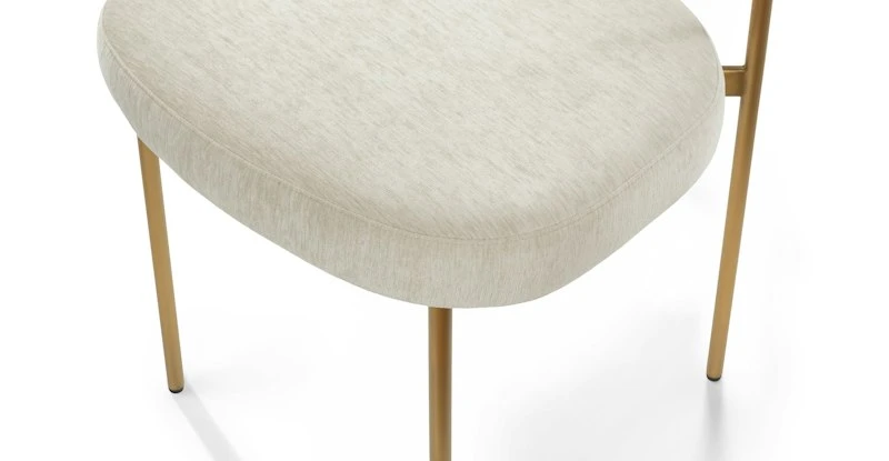 Viarsi Light Melange Gray Brass Dining Chair Viarsi Light Melange Gray Brass Dining Chair -Furniture Sales 2024 image85926