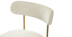 Viarsi Light Melange Gray Brass Dining Chair 6 Viarsi Light Melange Gray Brass Dining Chair -Furniture Sales 2024 image85928