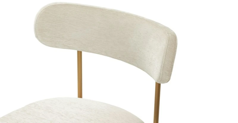 Viarsi Light Melange Gray Brass Dining Chair Viarsi Light Melange Gray Brass Dining Chair -Furniture Sales 2024 image85928