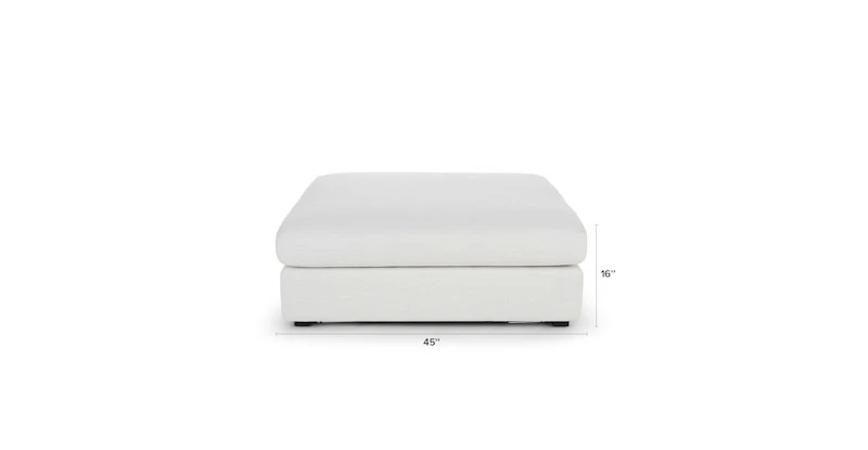 Beta Quartz White Ottoman Beta Quartz White Ottoman -Furniture Sales 2024 image86206