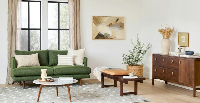 Burrard Forest Green Loveseat Burrard Forest Green Loveseat -Furniture Sales 2024 image86817