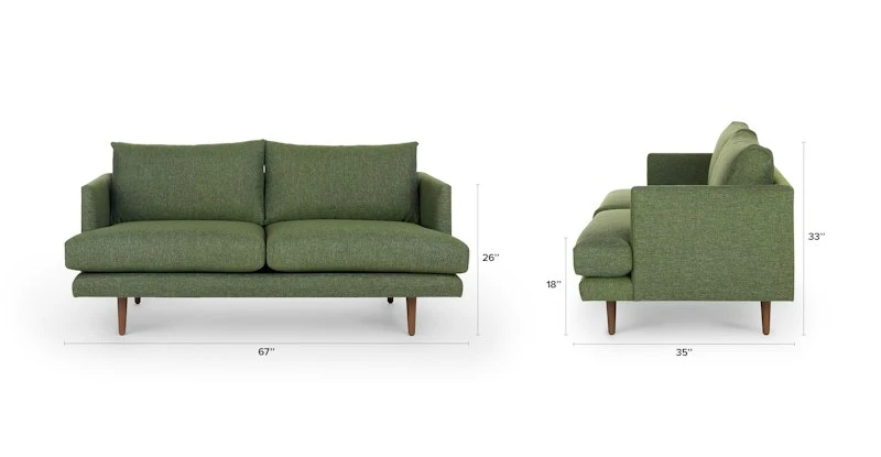Burrard Forest Green Loveseat Burrard Forest Green Loveseat -Furniture Sales 2024 image86825