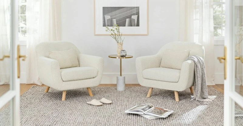 Gabriola Ivory Bouclé Lounge Chair Gabriola Ivory Bouclé Lounge Chair -Furniture Sales 2024 image89224