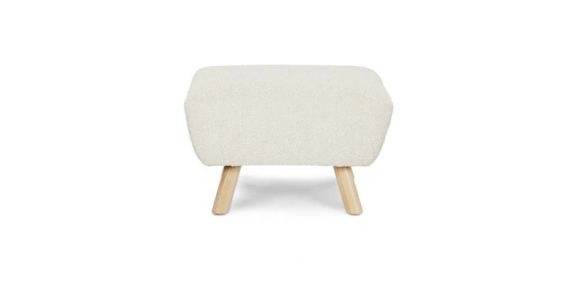 Gabriola Ivory Bouclé Ottoman Gabriola Ivory Bouclé Ottoman -Furniture Sales 2024 image89280