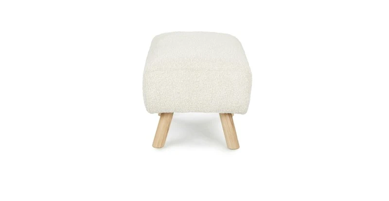 Gabriola Ivory Bouclé Ottoman Gabriola Ivory Bouclé Ottoman -Furniture Sales 2024 image89281